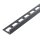 Winkelabschlussprofil Alu Struktur 250cm anthrazit brillant 12,5mm