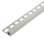 Quadratprofil Alu Struktur 250cm silbergrau brillant