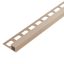 Quadratprofil Alu Struktur 250cm beige brillant