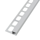 Quadratprofil Alu pulverbeschichtet 250cm manhattangrau 8mm