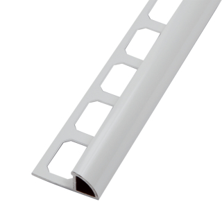 Rundprofil Alu manhattangrau pulverbeschichtet 250cm 8mm