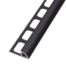 Rundprofil Alu anthrazit Struktur 250cm
