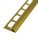 Rundprofil Alu messing eloxiert 250cm 12,5mm