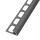 Rundprofil Alu grau metallic Struktur 250cm