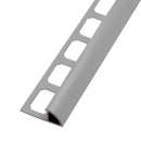 Rundprofil Alu silbergrau pulverbeschichtet 250cm 10mm