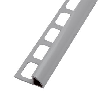 Rundprofil Alu silbergrau pulverbeschichtet 250cm 12,5mm