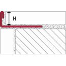 Flexibles biegsames Winkelprofil Edelstahl gebürstet 250cm – für Fliesen & Steinteppich Verlegung 4,5mm