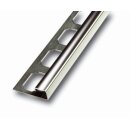 Muster Quadratprofil Edelstahl glänzend 10mm