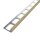 Muster Winkelprofil Edelstahl gold glänzend 10mm