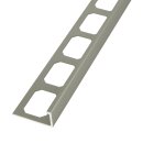 Muster Winkelabschlussprofil Alu titan eloxiert matt 10mm