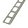 Muster Winkelabschlussprofil Alu titan eloxiert matt 10mm